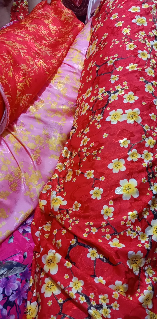 VẢI GẤM 45K/1MÉT