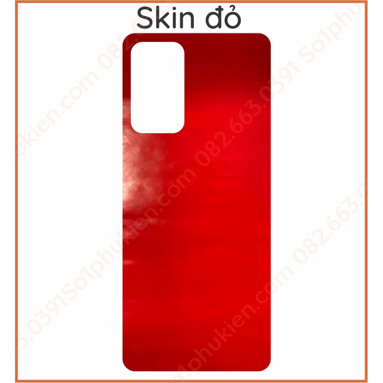 Miếng dán mặt lưng skin carbon Xiaomi redmi Note 11 / Note 11s 4G / Note 11 pro / Note 11 pro 5G