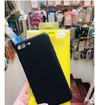 Ốp dẻo đen chống bẩn cho Iphone 7/8 plus