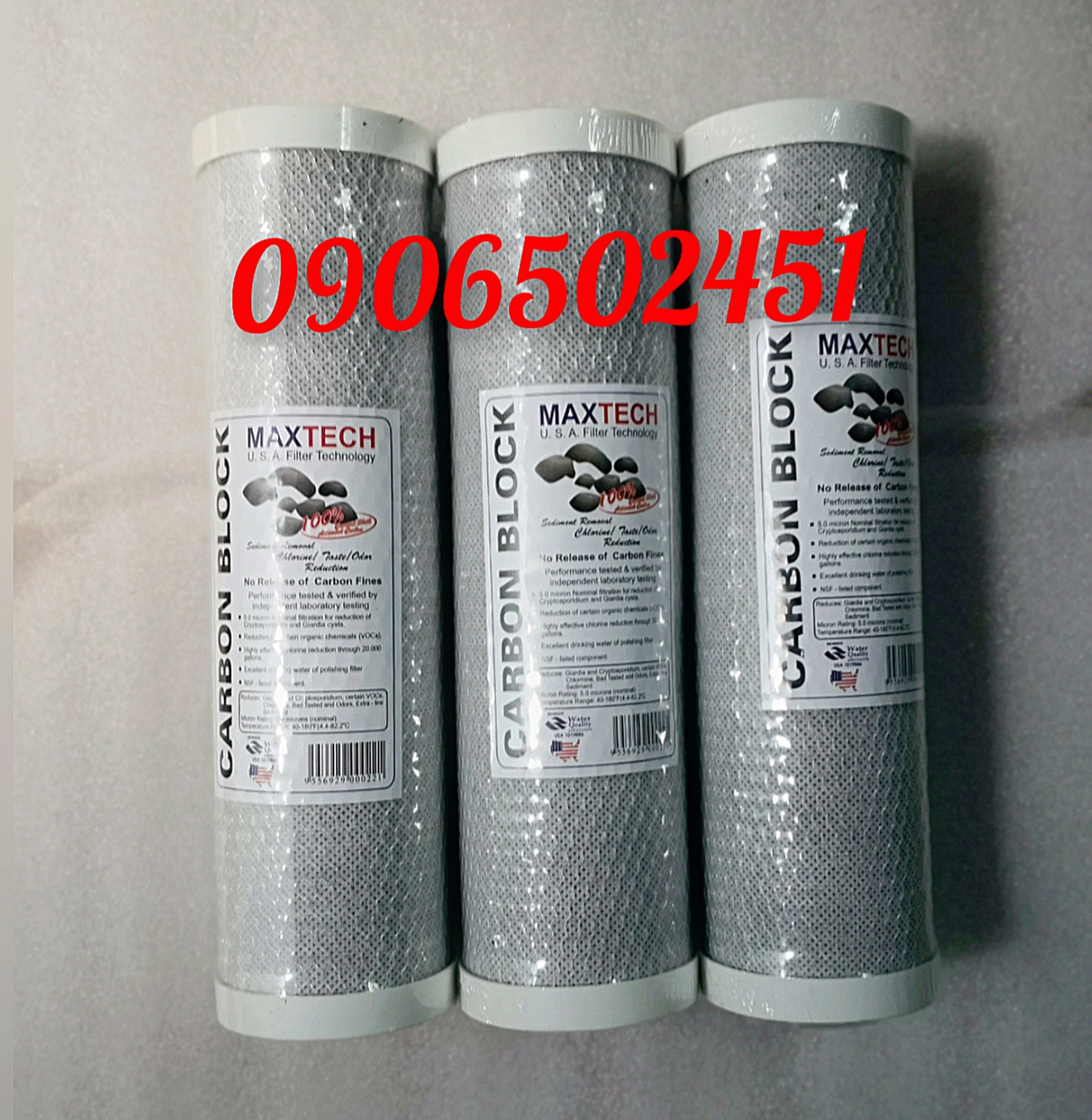 [HCM]COMBO Bộ lọc nước sinh hoạt 2 cấp 20C3  LY 10INCH