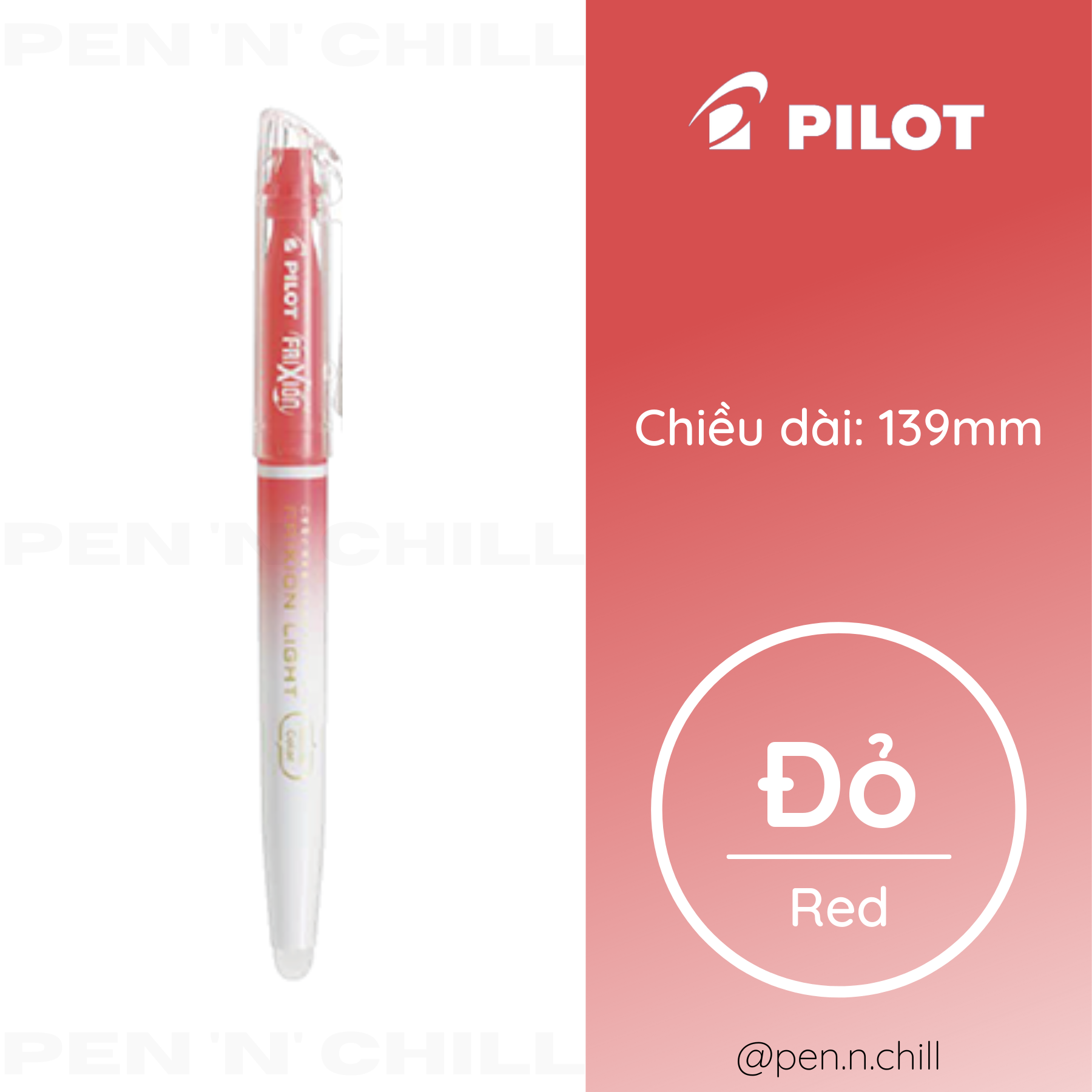 Bút Dạ Quang Highlight Xóa Được Pilot Frixion Light