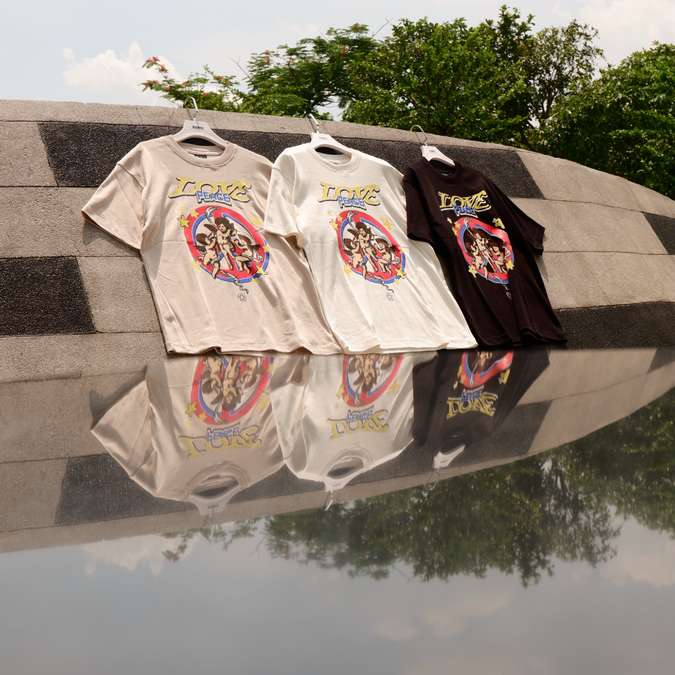 ÁO THUN ANGELS LOVE PEACE
