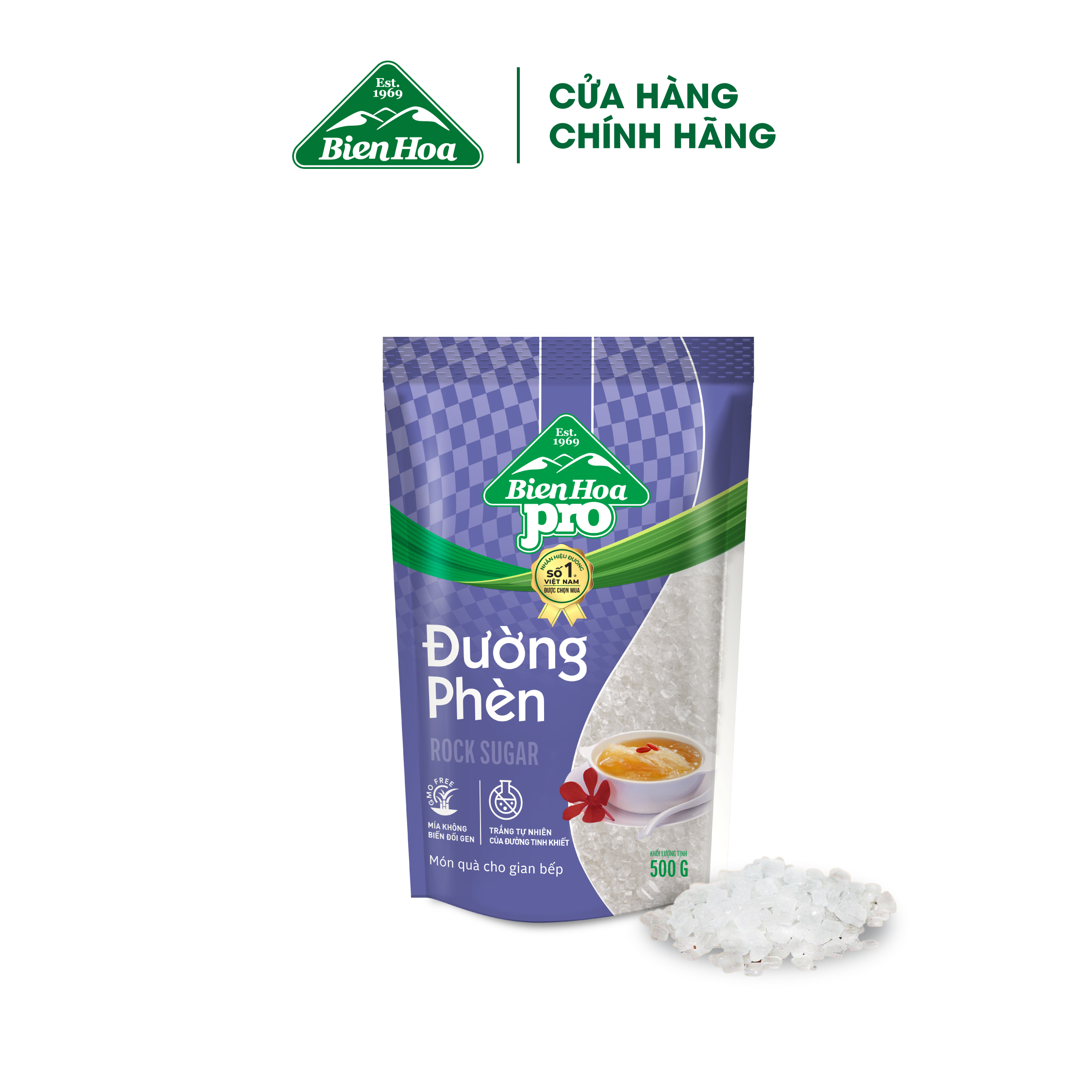 Đường Phèn Biên Hòa Pro 500Gr/túi
