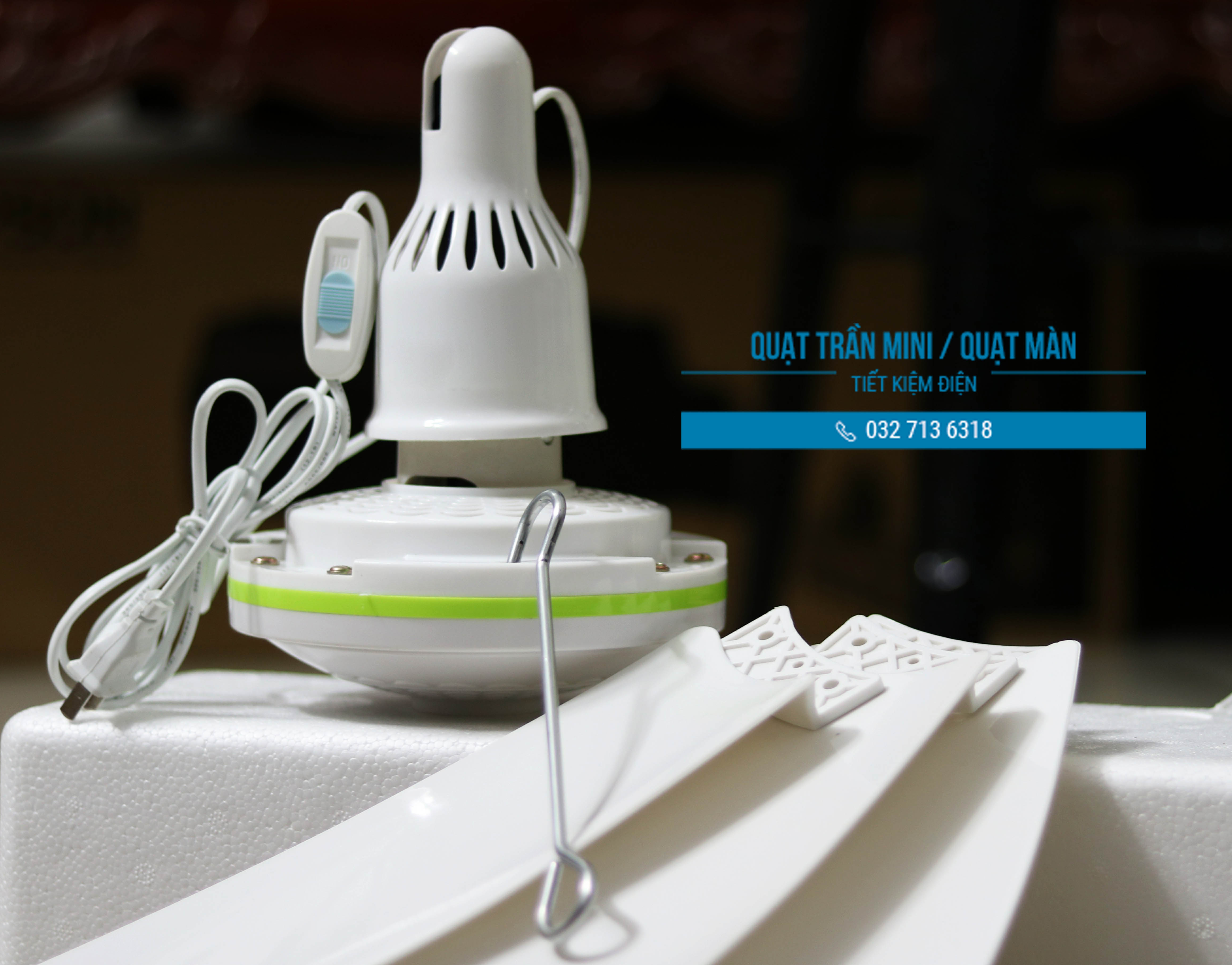 Quạt trần mini 1050mm | Cực mát và bền