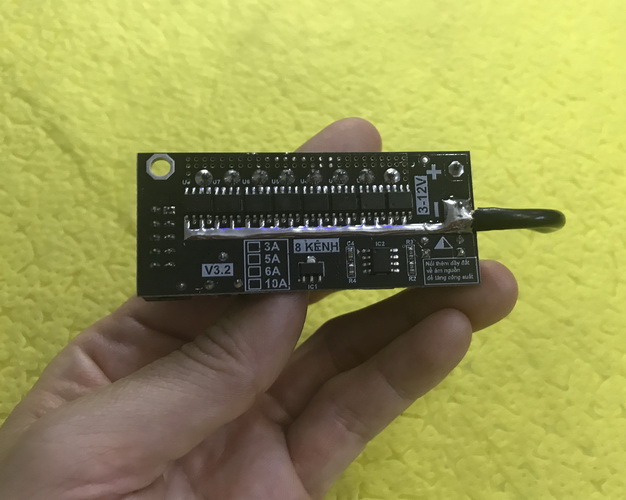 8C6A - Mạch led vẫy 8 kênh công suất 6A