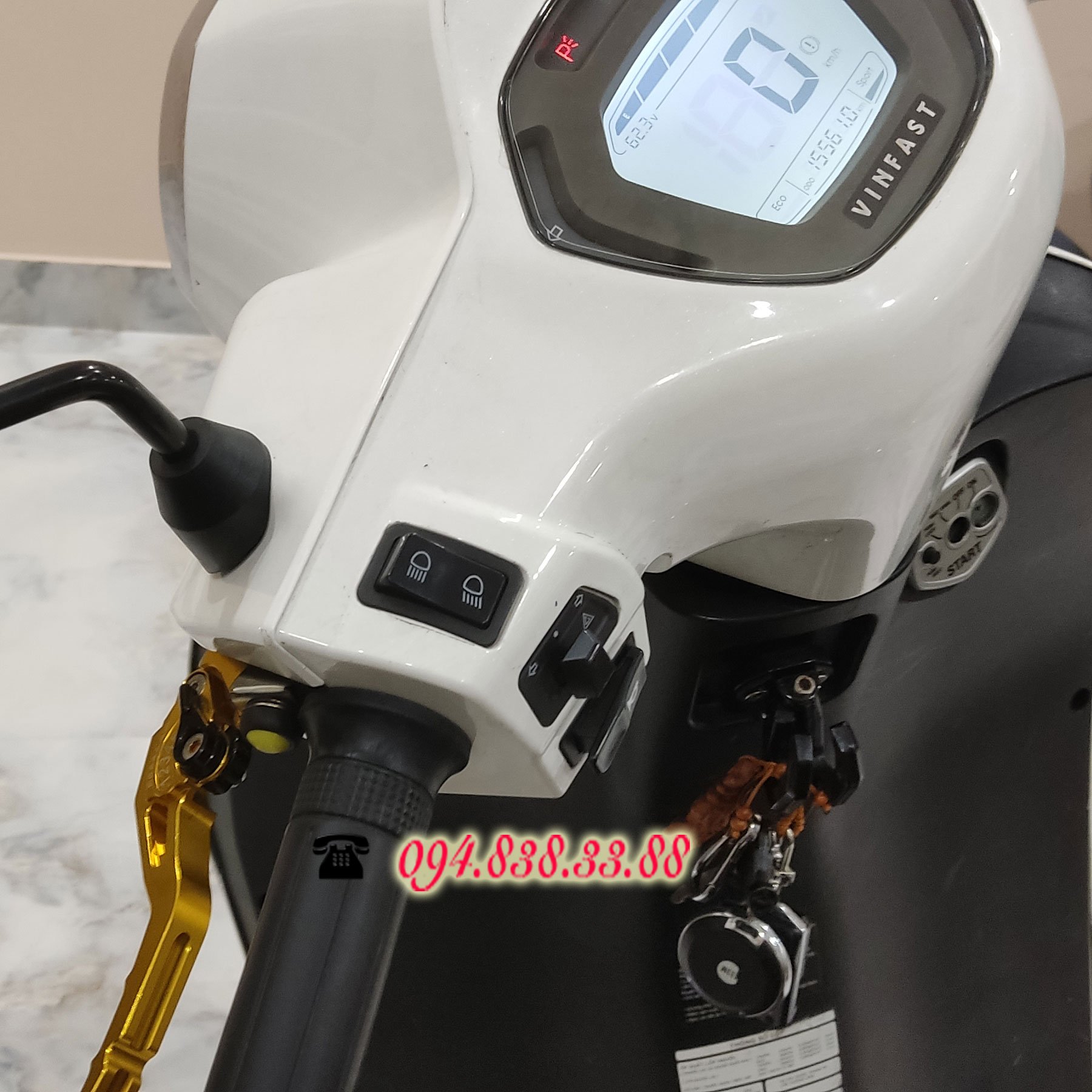 Công tắc Hazard Cho xe Klara A2/S22/Feliz/Feliz S/Klara Neo / Feliz Neo, Vento Neo