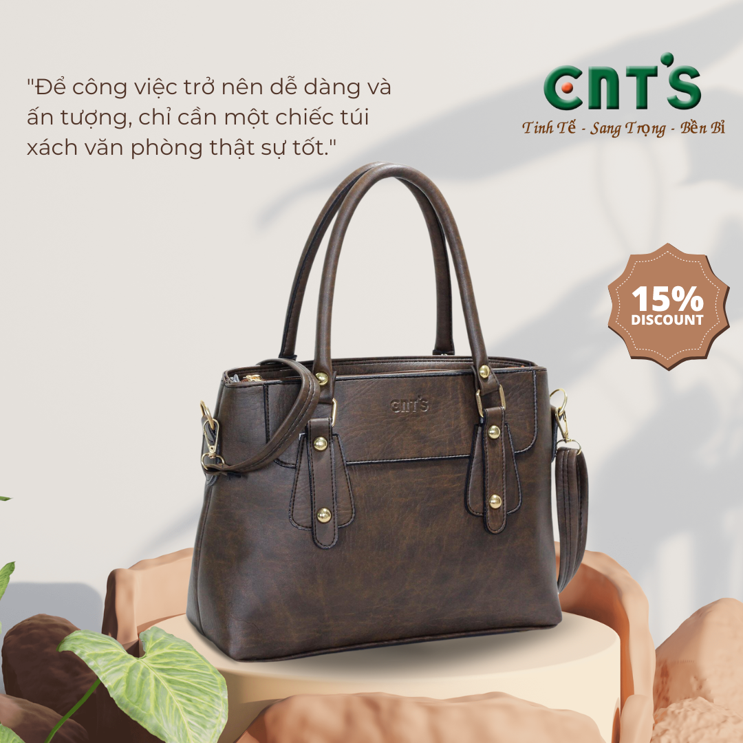 Túi Xách Nữ Thời Trang CNT TX38 Cao Cấp (Tặng kèm ví)