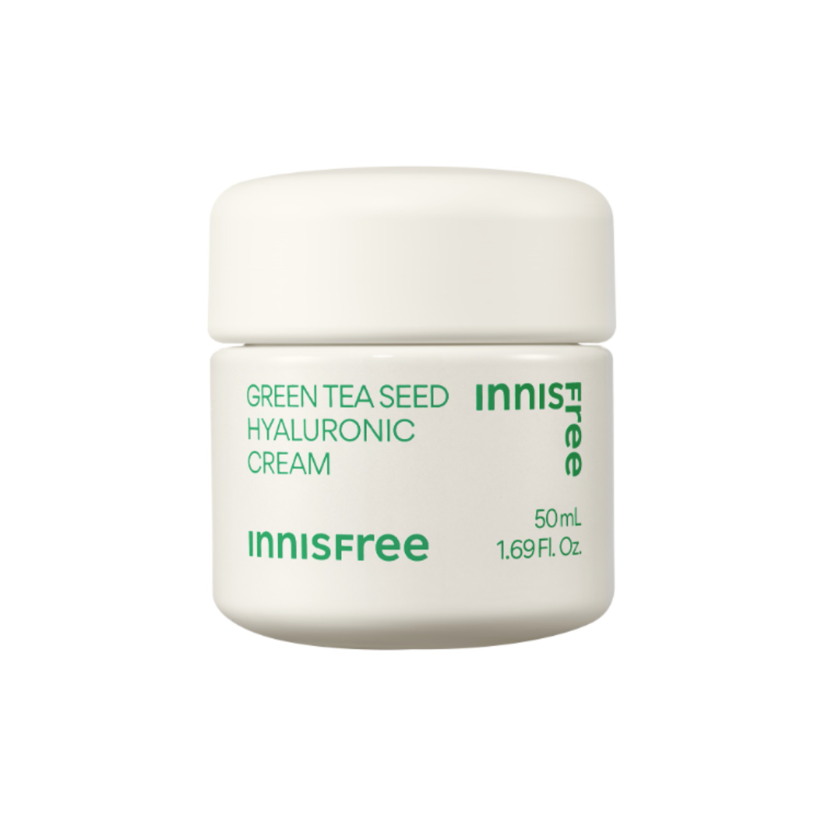 [15-17.12_Quà 444k + Voucher đến 50k] Kem dưỡng cung cấp ẩm từ trà xanh và dầu hạt trà xanh tươi Innisfree Green Tea Seed Cream 50ml (New 2023)