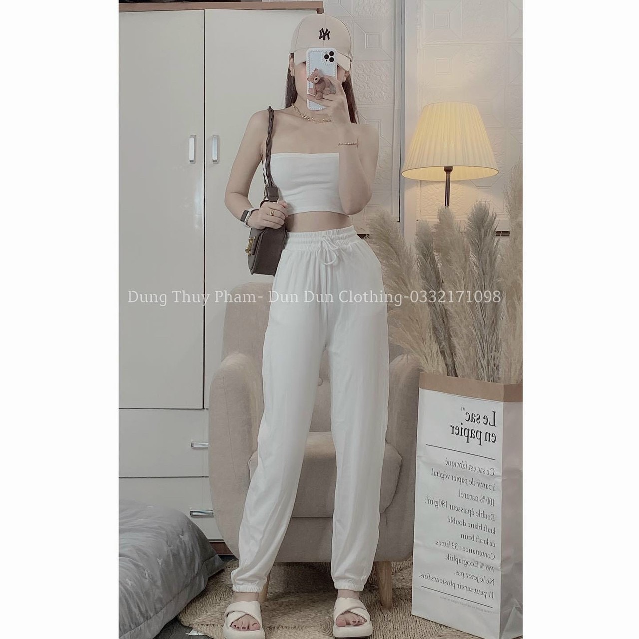 set áo ống kèm quần jogger cá tính na8
