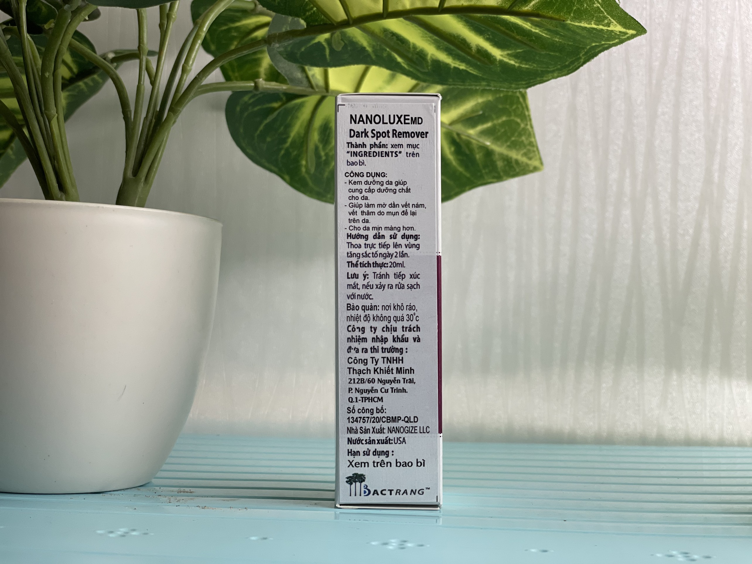 Serum giảm nám Nanoluxe MD Dark Spot Remover