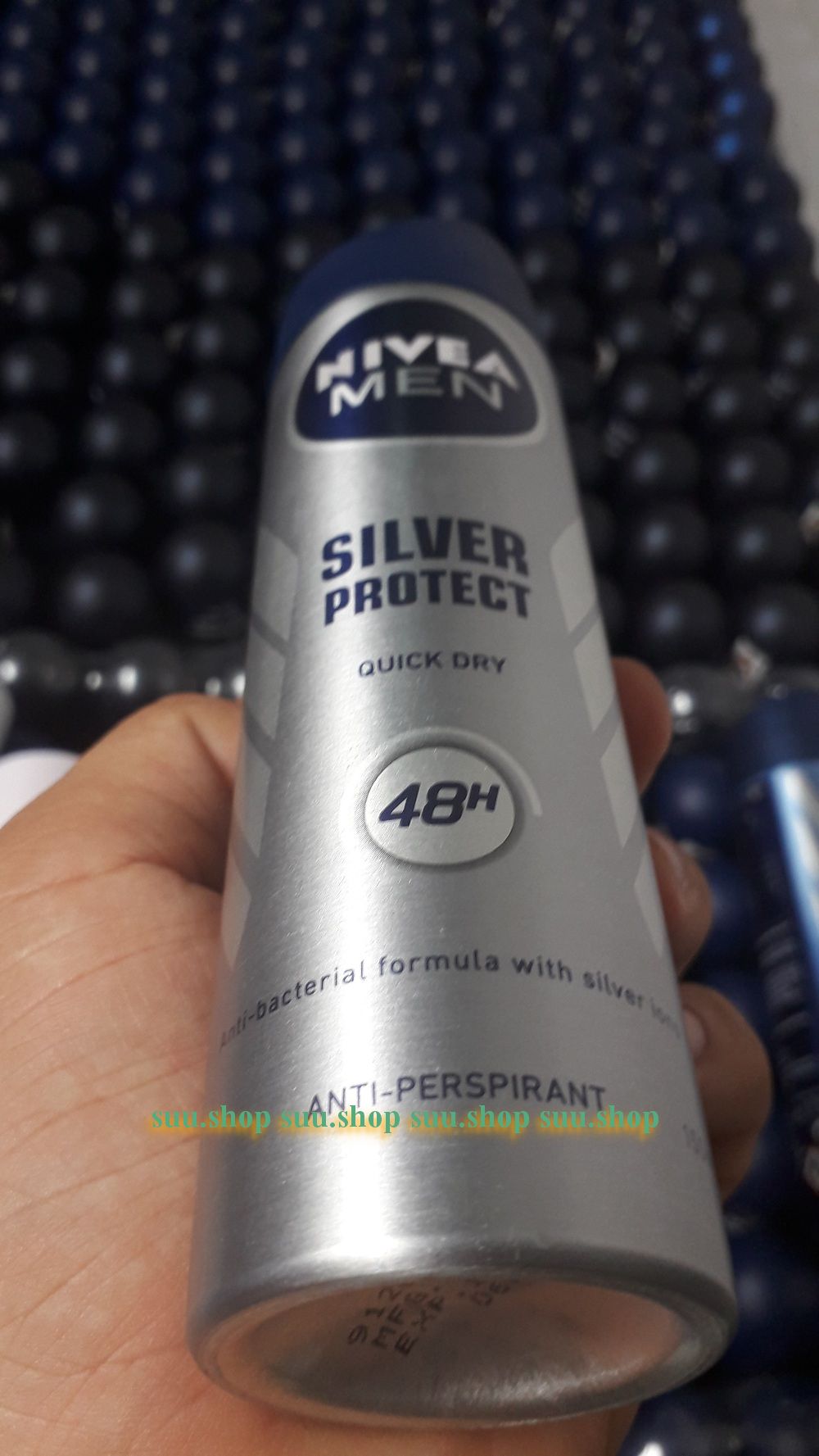Xịt Khử Mùi Cho Nam 150ml Nivea Phân Tử Bạc (Silver Protect)
