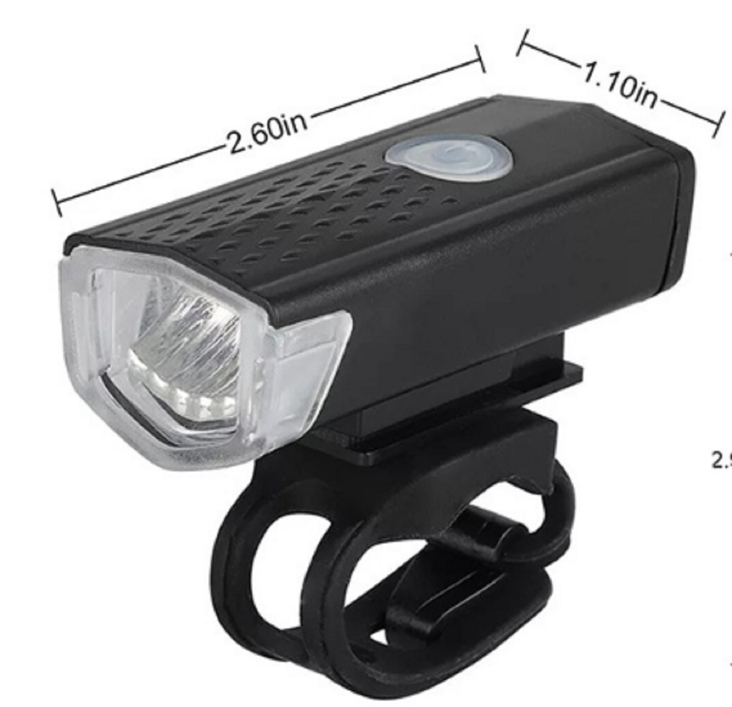 Đèn xe đạp siêu sáng LED sạc USB