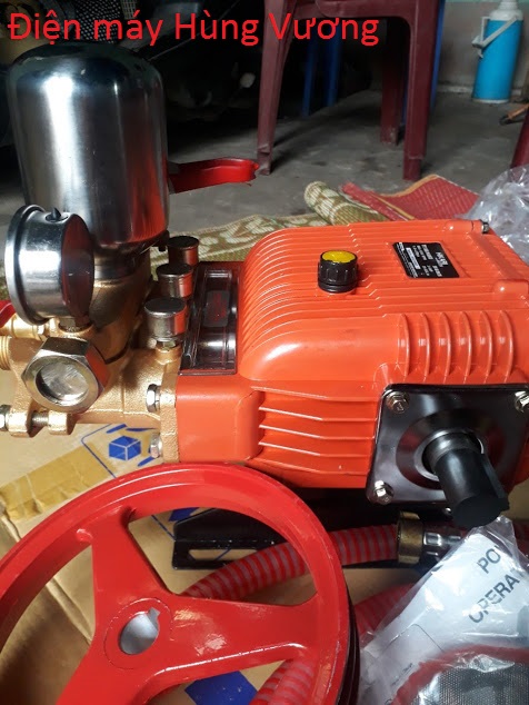 Đầu máy bơm nước rửa xe áp lực Hikari 69 Made in Thái lan - pít tông dài +10 mét dây nối tốt +vòi xịt