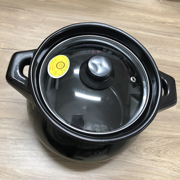 [HCM][GIÁ SỈ] Nồi đất hầm canh thịt 4L Đen