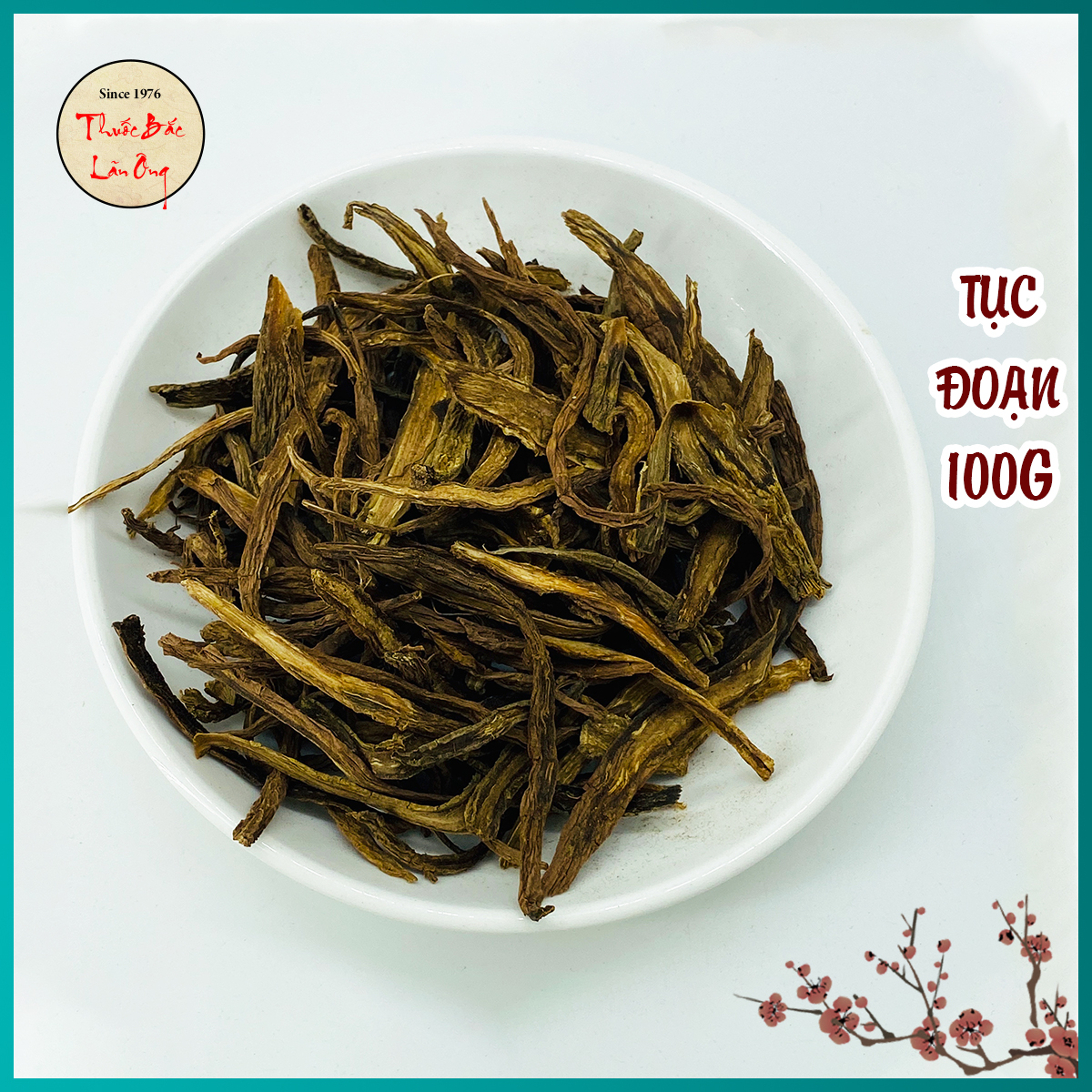 Tục đoạn 100g hàng loại 1, bổ can thận, gân cốt, an thai, lợi sữa