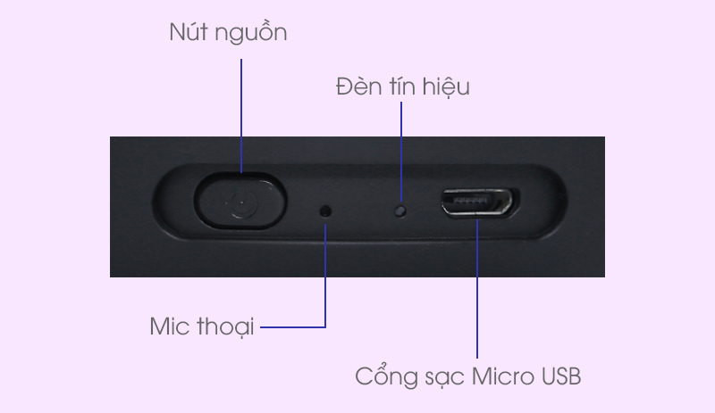 Loa Bluetooth iCutes MB-M916 Cú Đen ( 3W )