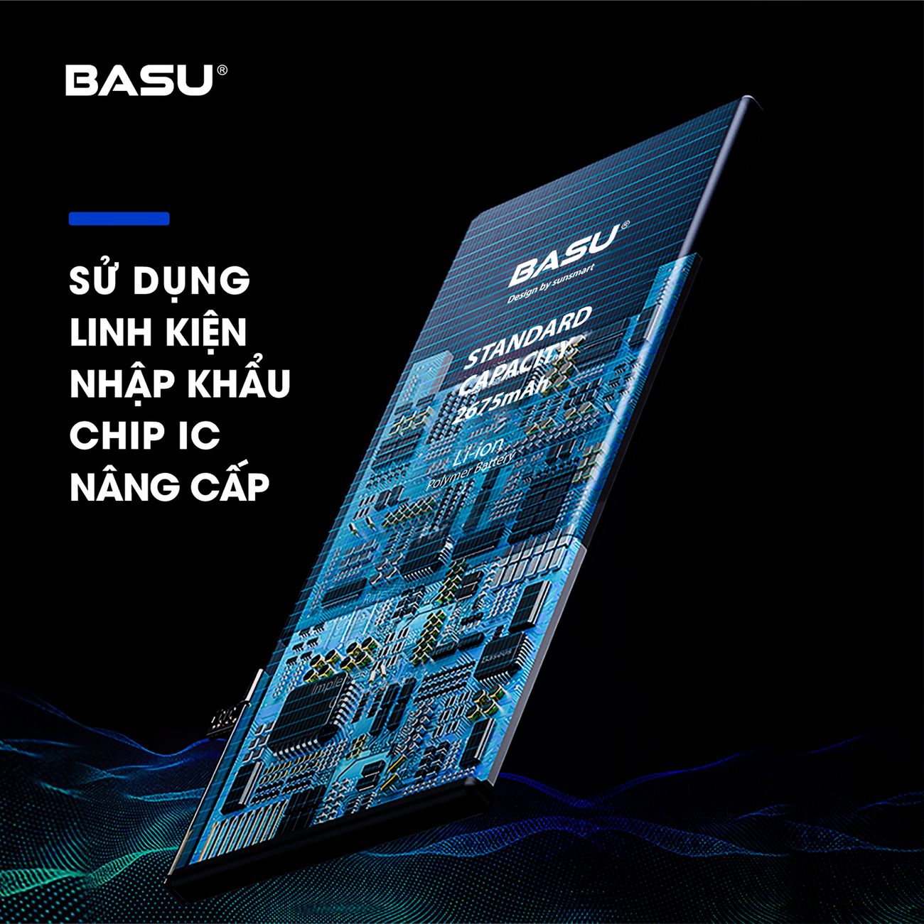 Pin iphone 5S/5C - Chính hãng BASU