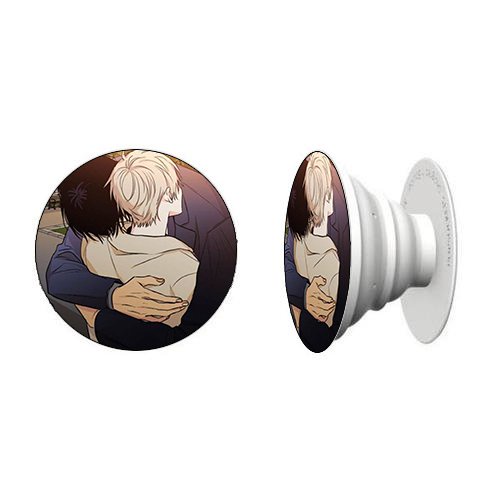 Giá đỡ điện thoại in hình no love zone không chốn yêu đương ver chibi đi chơi bl anime manhwa chibi tiện lợi xinh xắn