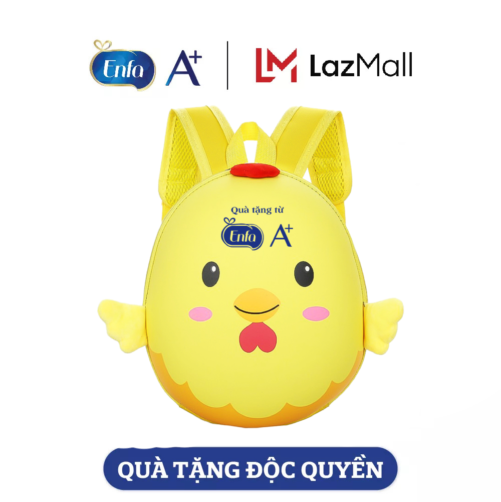 Qùa tặng Enfa Balo mút ép đáng yêu cho bé