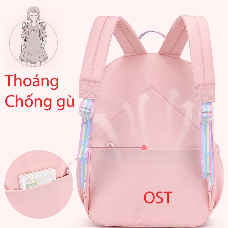 Ba lô học sinh chống gù cao cấp
