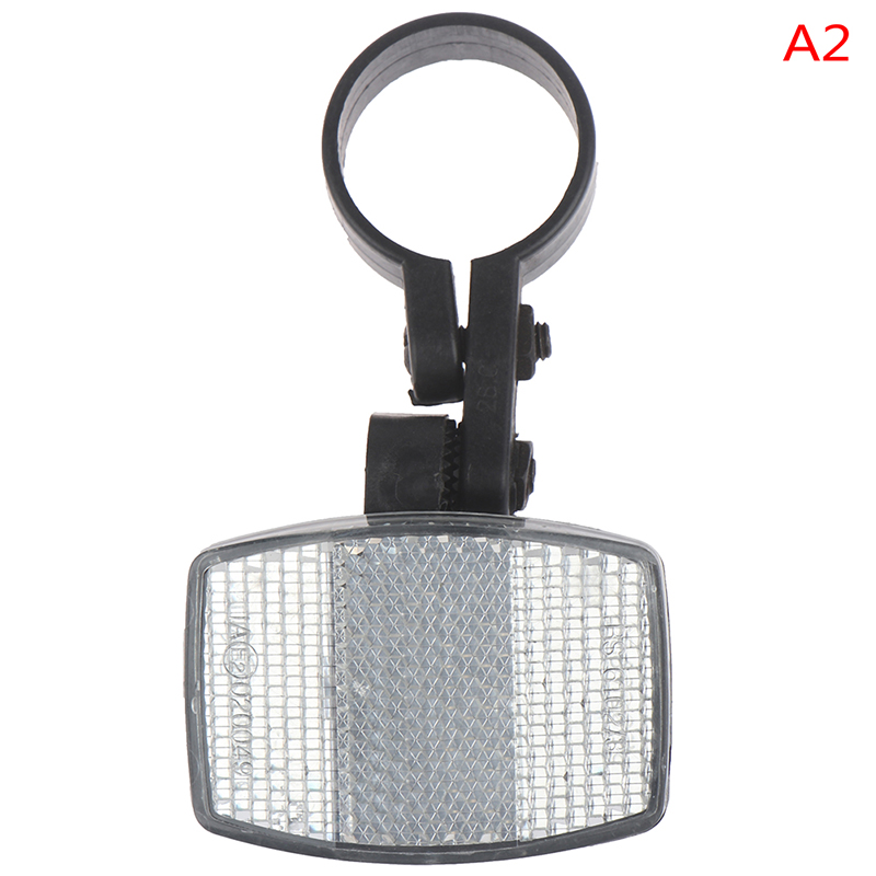 Aiqinhaimaoyi 1 chiếc đèn phản quang gắn tay lái xe đạp đèn phản quang cảnh báo phía trước phía sau xe đạp