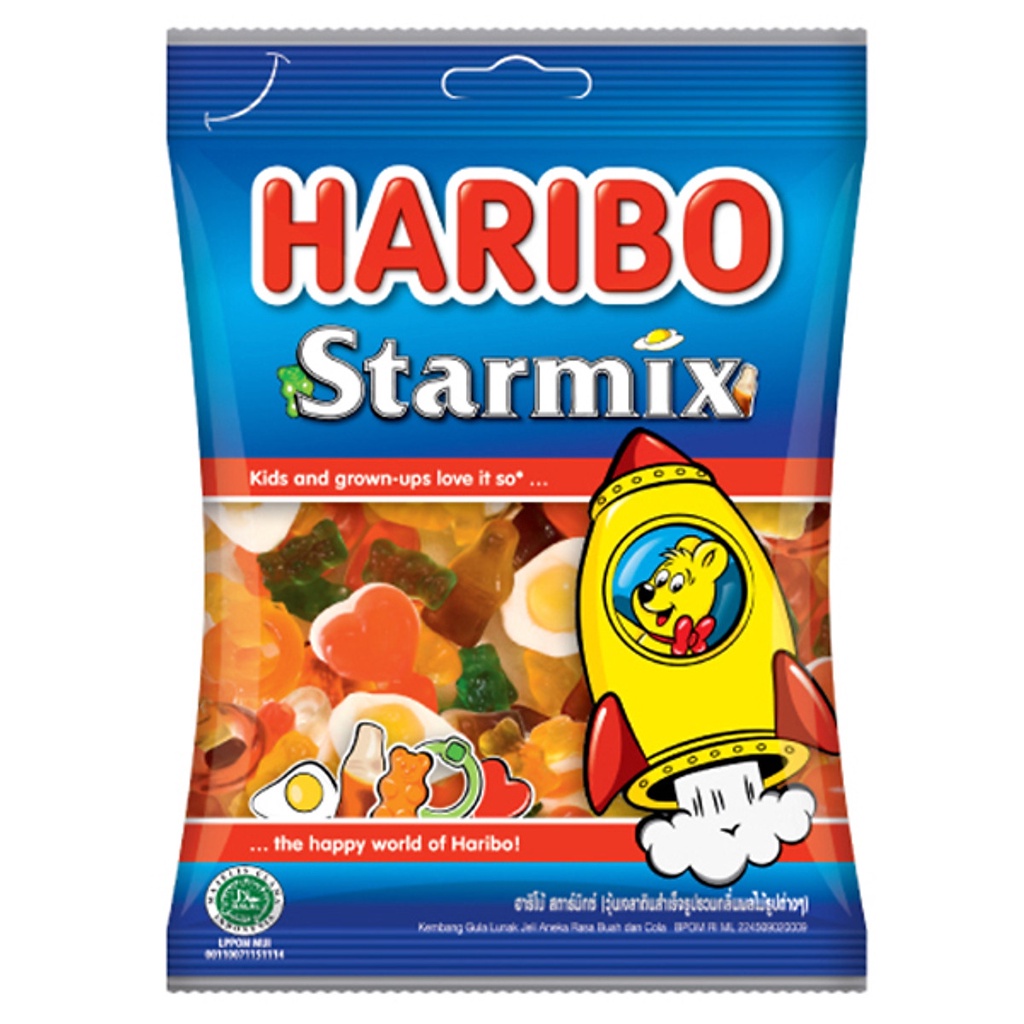 Sale Hot!!! Kẹo dẻo Haribo Starmix 80g