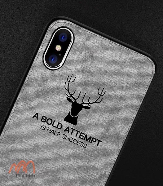 Ốp lưng iPhone X vải hiệu DEER