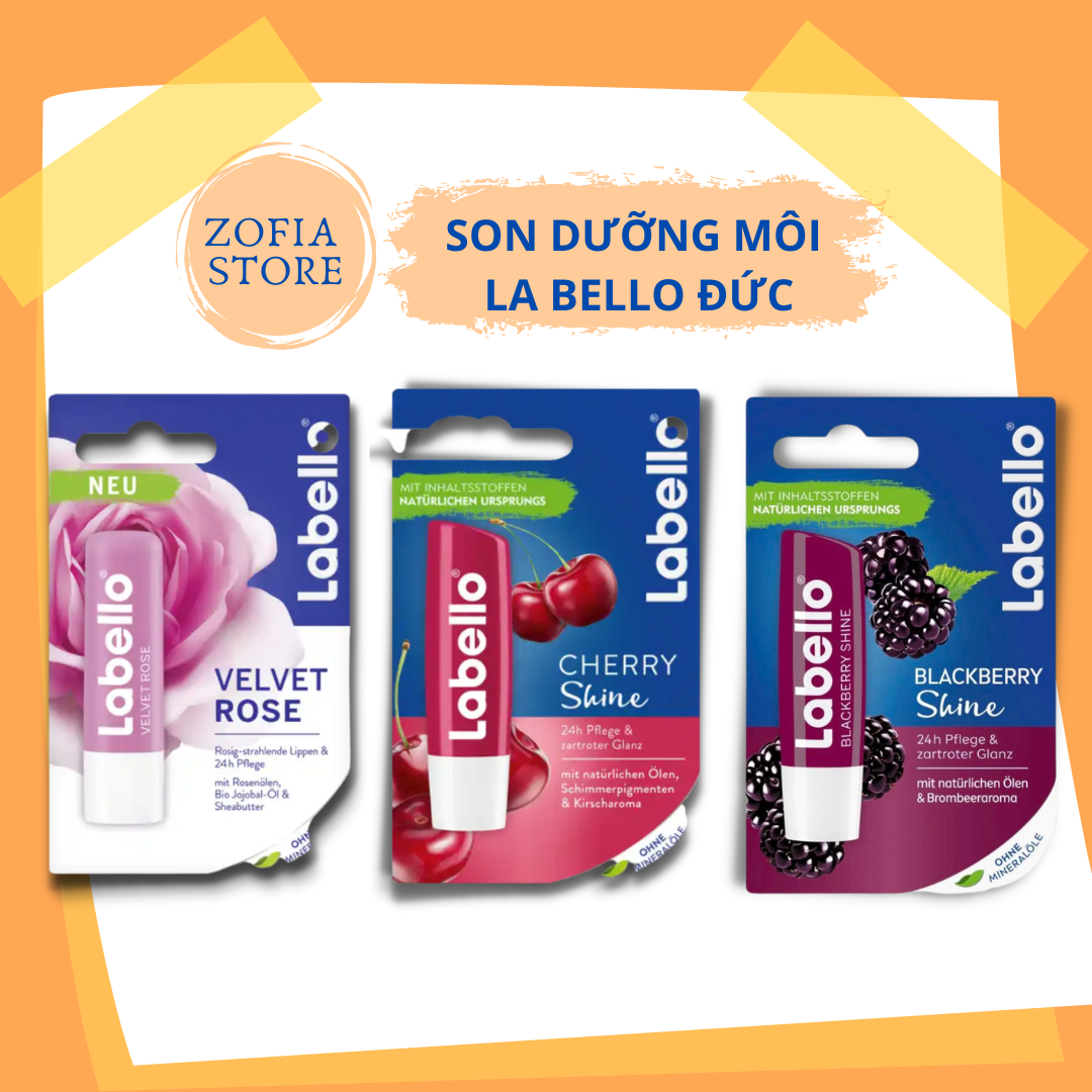 Son dưỡng môi Labello nội địa Đức