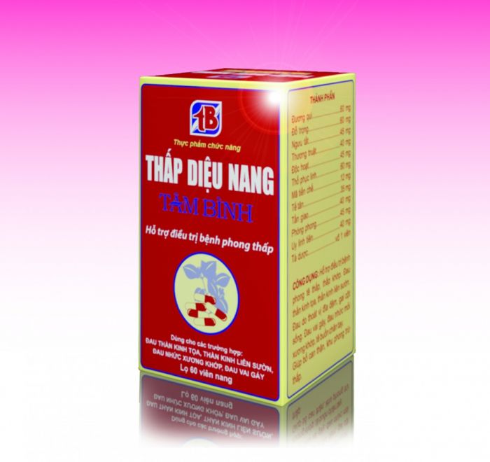 Thấp Diệu Nang Tâm Bình - Hỗ trợ điều trị thoát vị đĩa đệm, thần kinh tọa