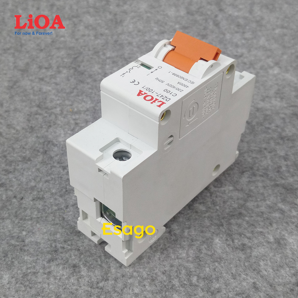 [HCM][100A] Cầu dao tự động (APTOMAT) LiOA loại 1 cực 100A