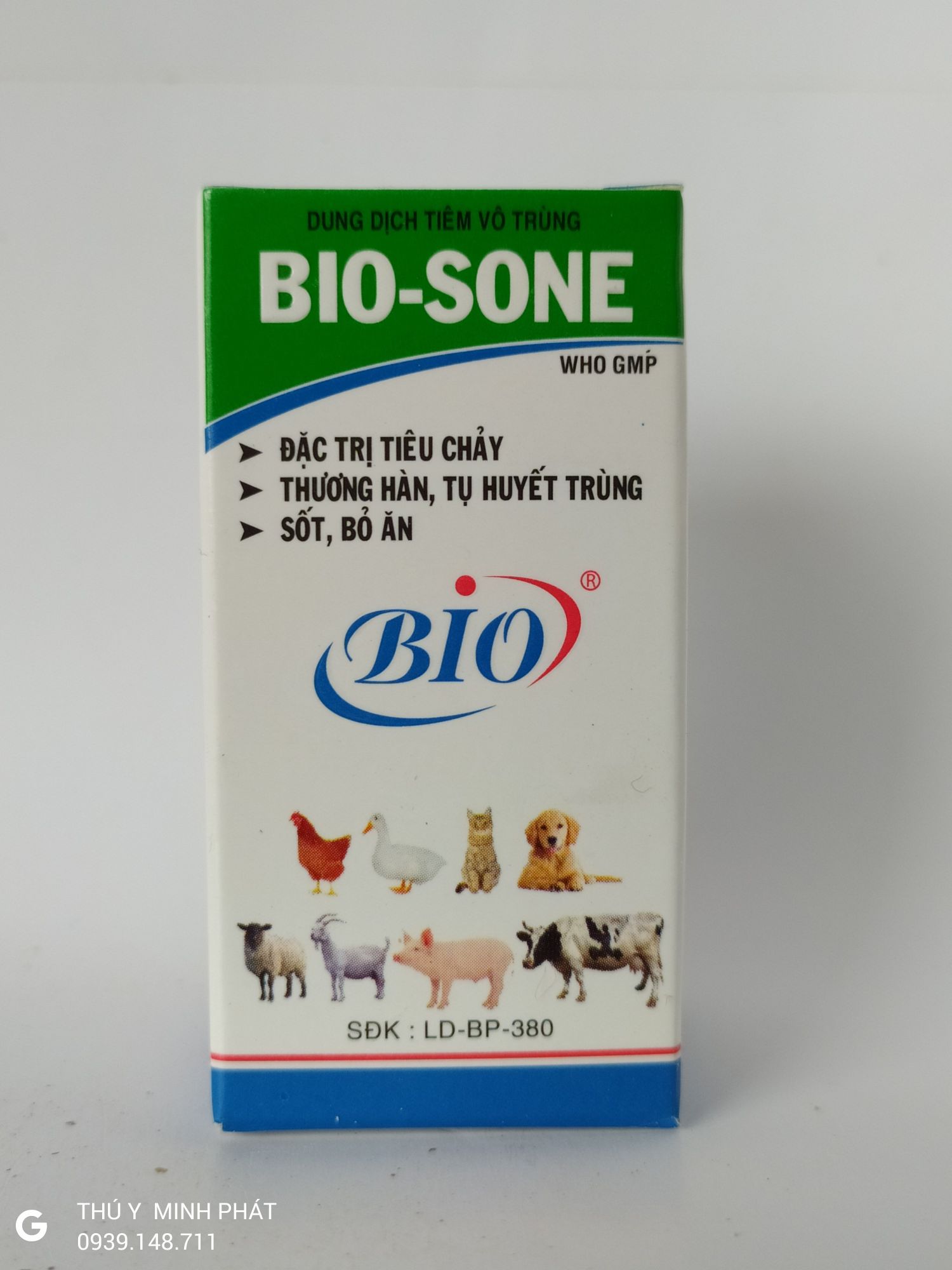 BIO SONE CHAI 20ML THƯƠNG HÀN TỤ HUYẾT TRÙNG