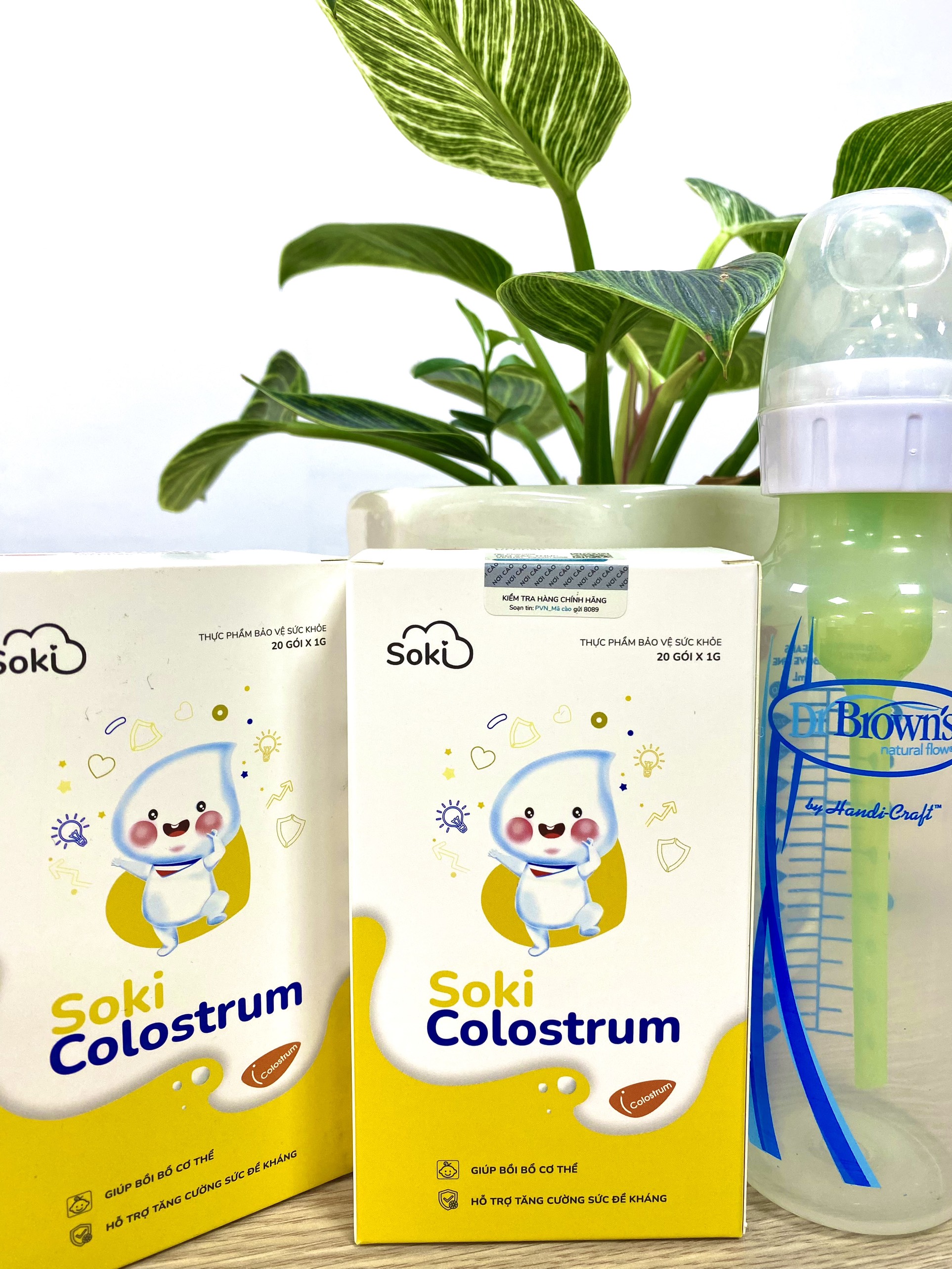 COMBO 3 HỘP SOKI COLOSTRUM - TĂNG ĐỀ KHÁNG