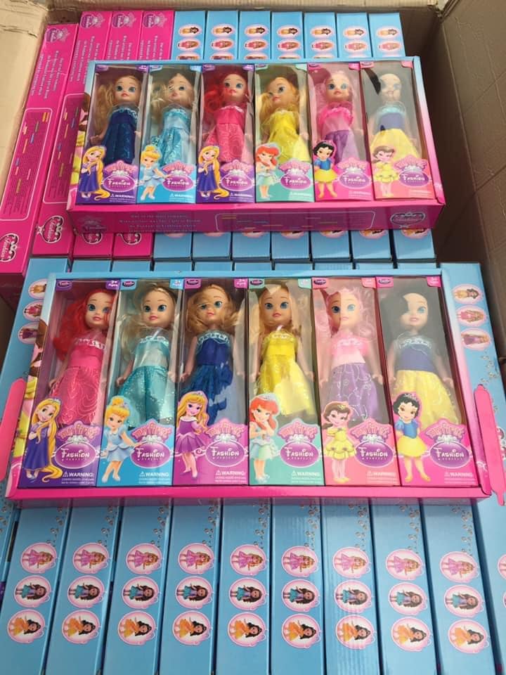 SÉT ĐỒ CHƠI BÚP BÊ 6 CON LOẠI TO CHO BÉ