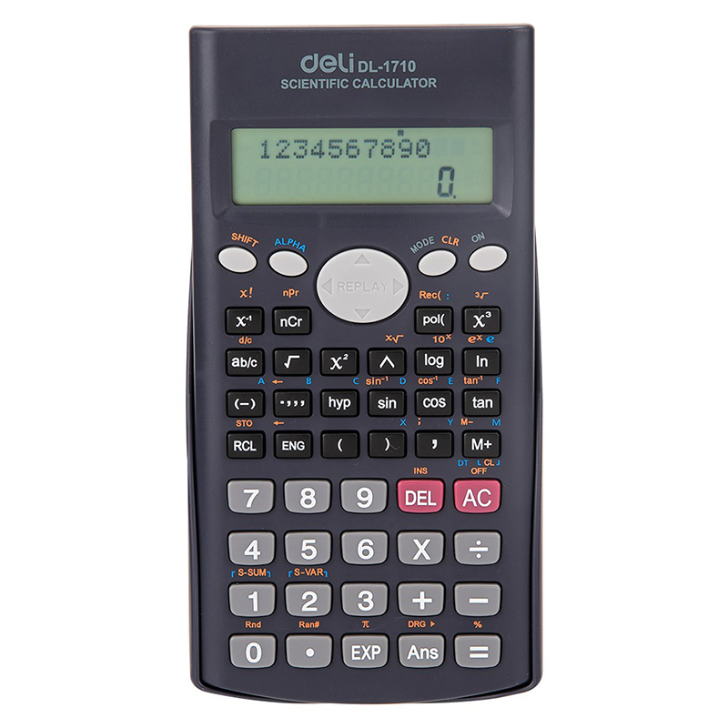 Máy tính kỹ thuật 12 số 240 chức năng 1710 (Deli)