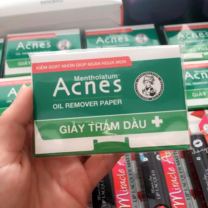 Combo 5 gói Giấy thấm dầu Acnes 50 tờ