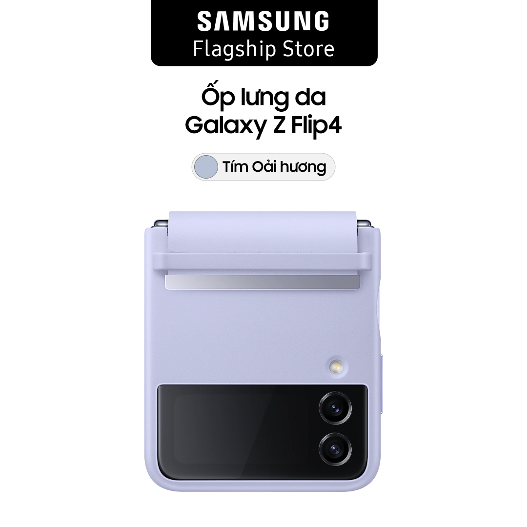 Ốp lưng da Galaxy Z Flip 4