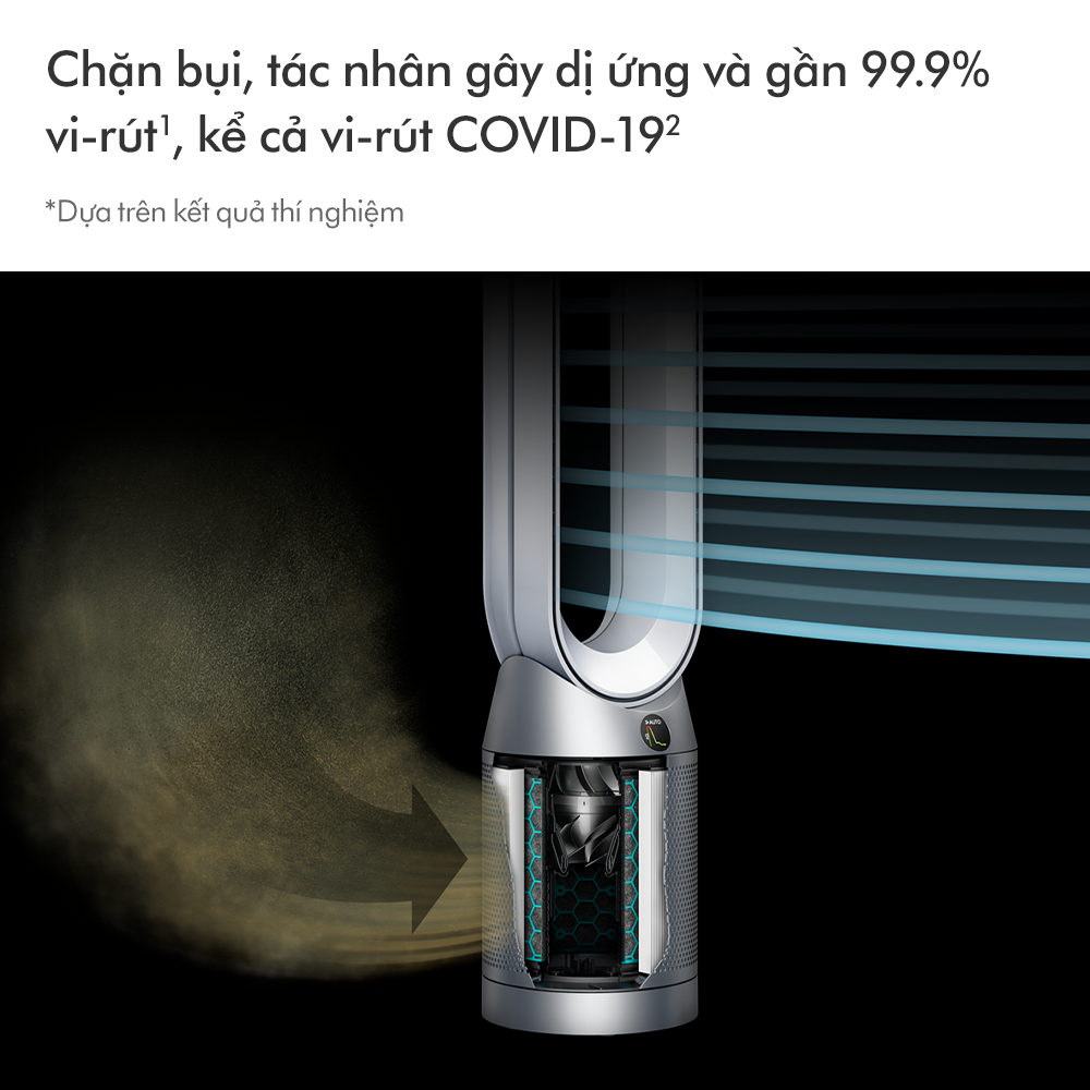 [TỪ 15-23.12: CHRISTMAS SALE] Máy lọc không khí Dyson Purifier Cool  TP07 (Trắng/Bạc)