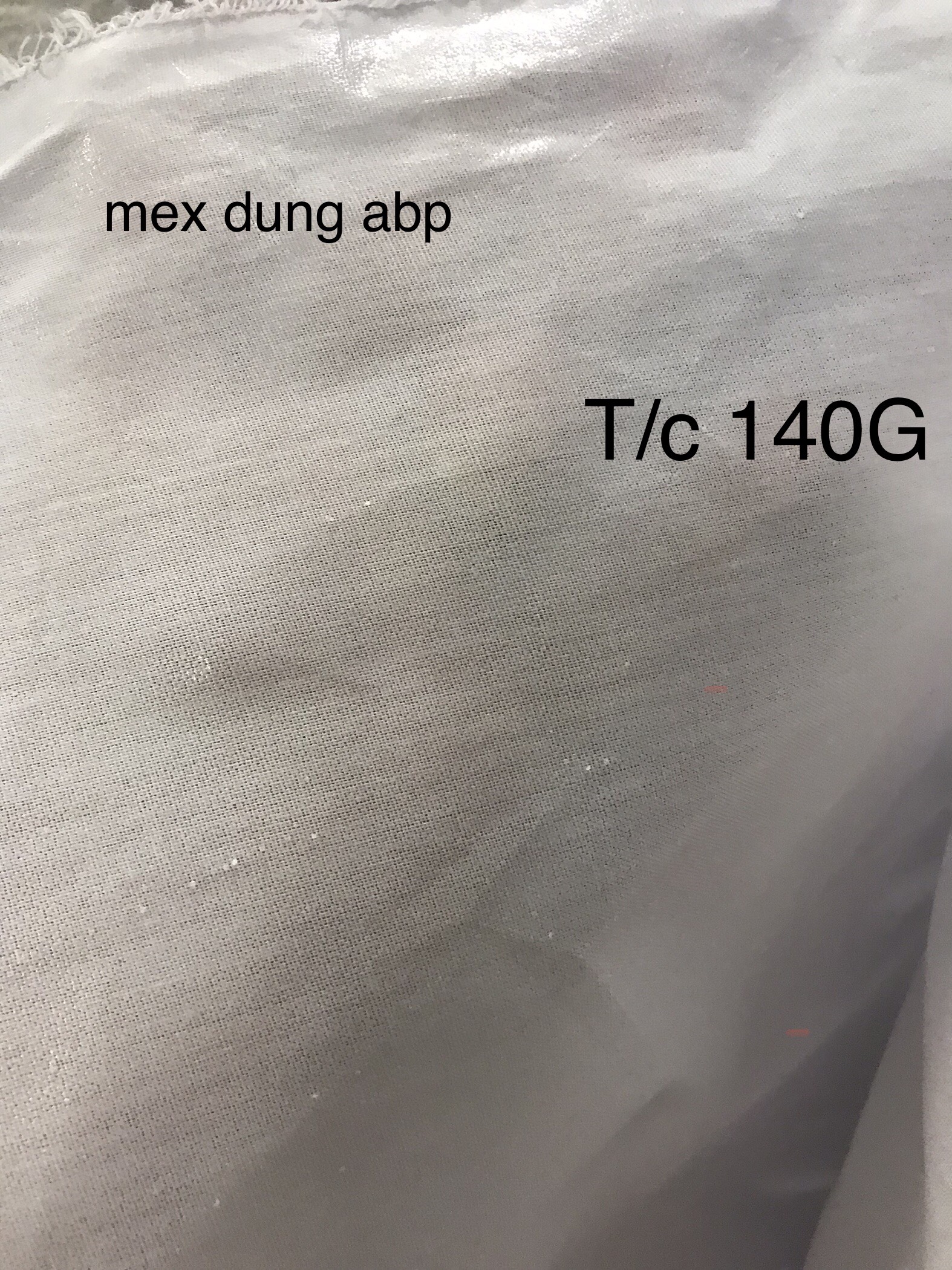 Keo vải T/C mềm (mex vải T/C , mếch vải T/C )