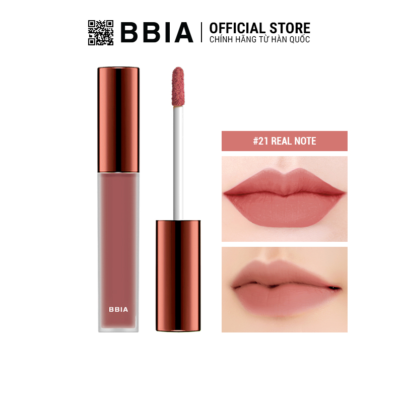 Son Kem Lì Bbia Last Velvet Lip Tint Version 5 (5 màu) 5g