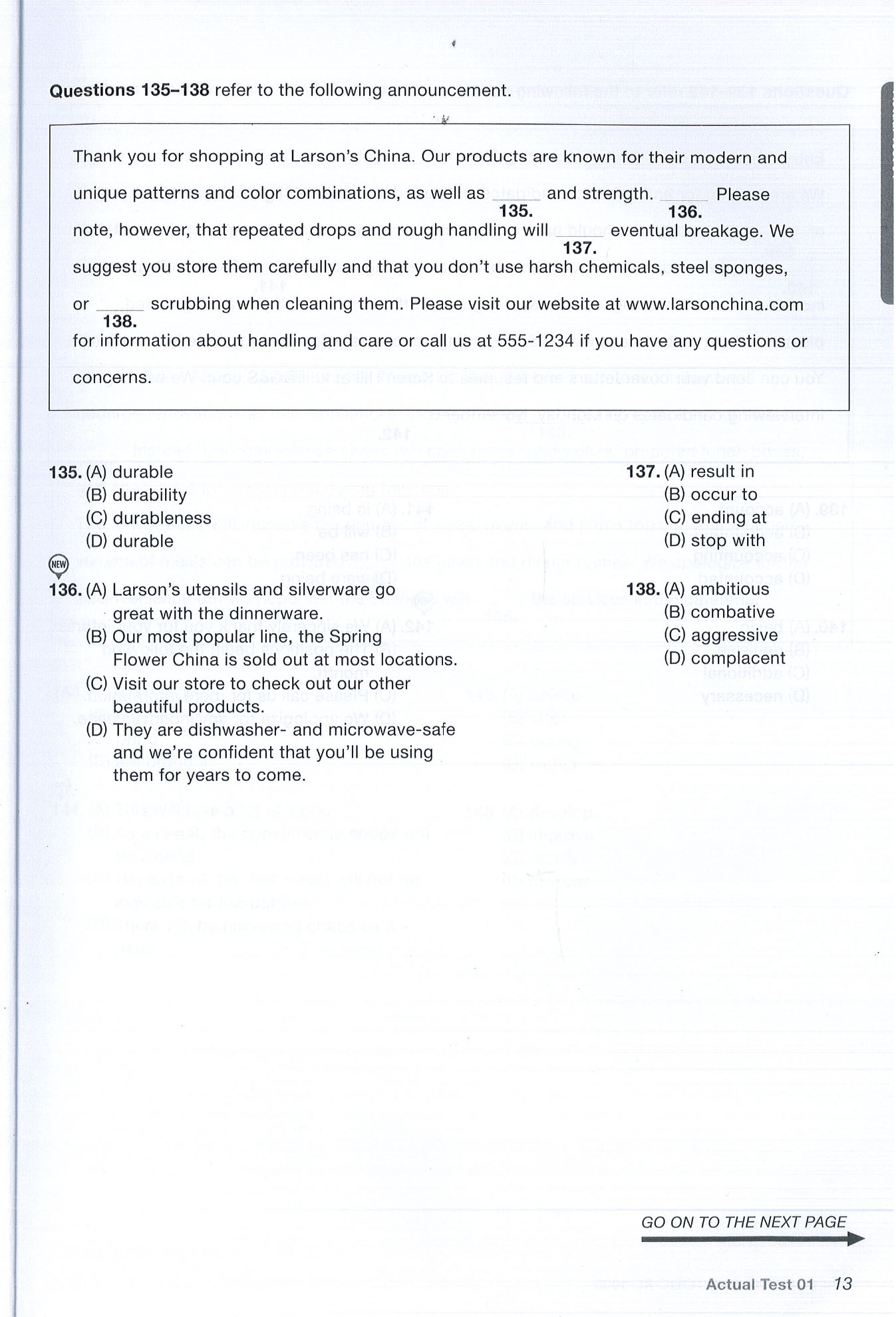 New economy TOEIC RC 1000 (Sách đen trắng) Sách tiếng anh