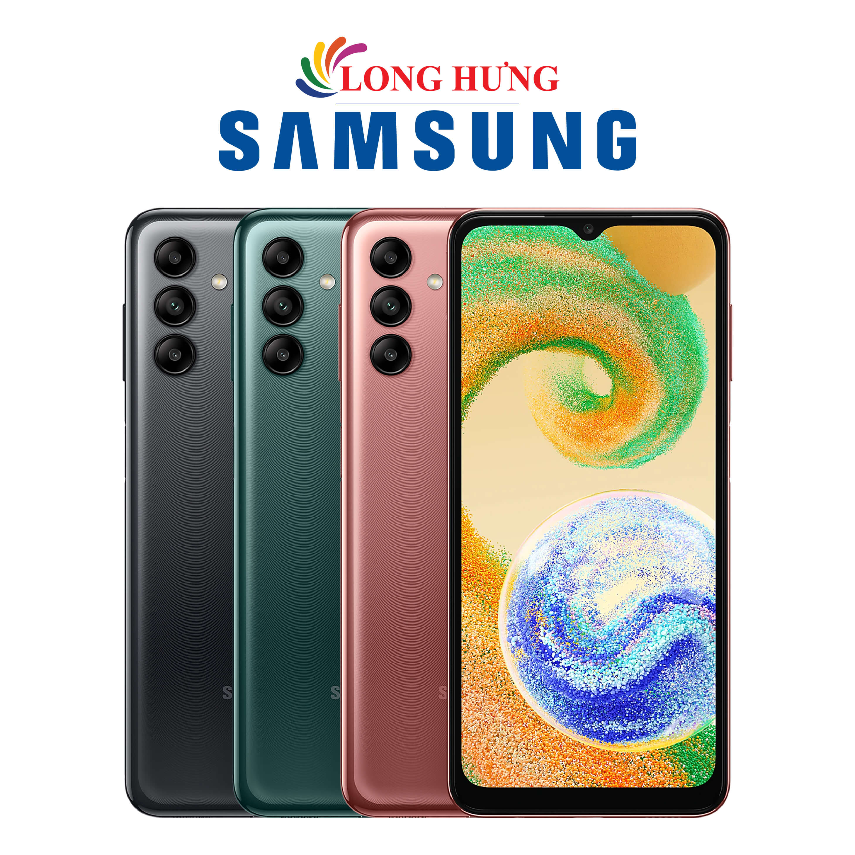 Điện thoại Samsung Galaxy A04s- Hàng chính hãng - Camera chính lên đến 50MP