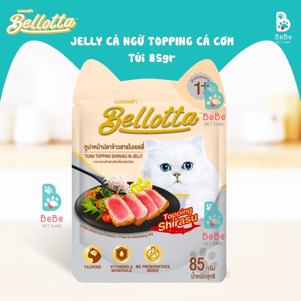 Pate BELLOTTA Từ Thịt Tươi Dinh Dưỡng Cho Mèo Mọi Lứa Tuổi