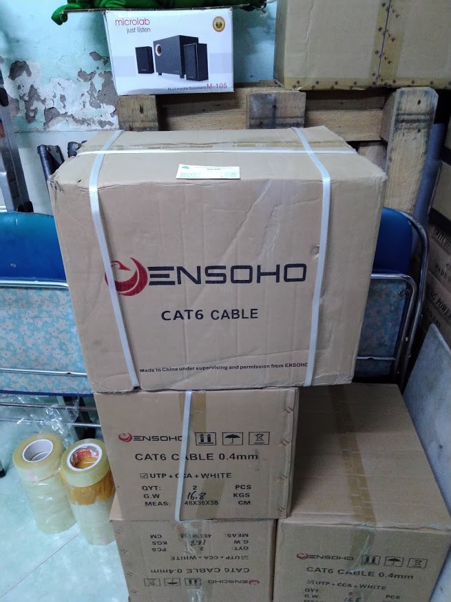 Cable mạng Ensoho CAT6 305M