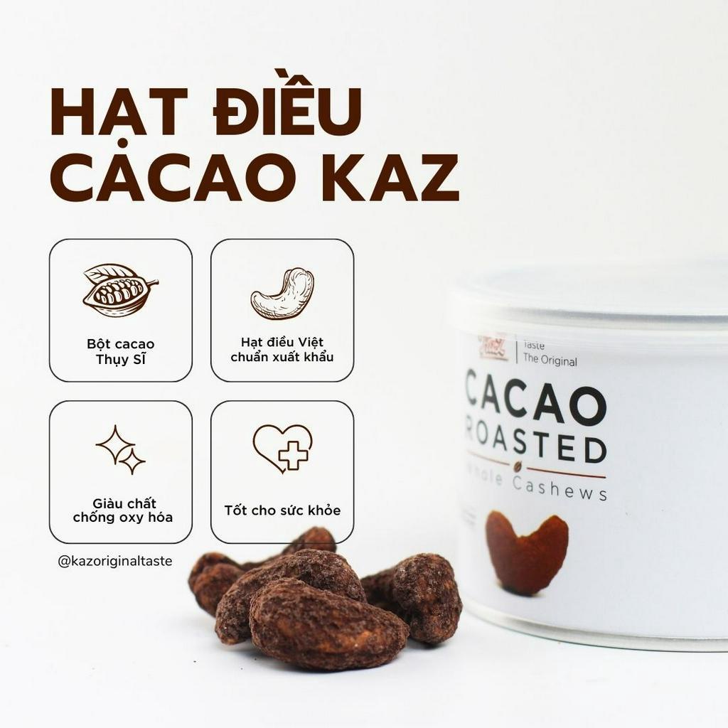 Hạt Điều Cacao Kaz - Cocoa Roasted Cashews