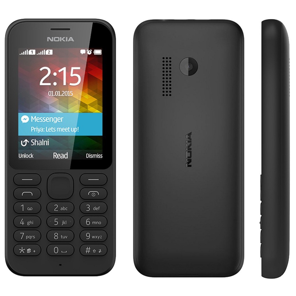 Điện Thoại Nghe Gọi Nokia 215, Nokia 216 Nokia 150 (2 Sim) Màn To Kèm Pin Sạc