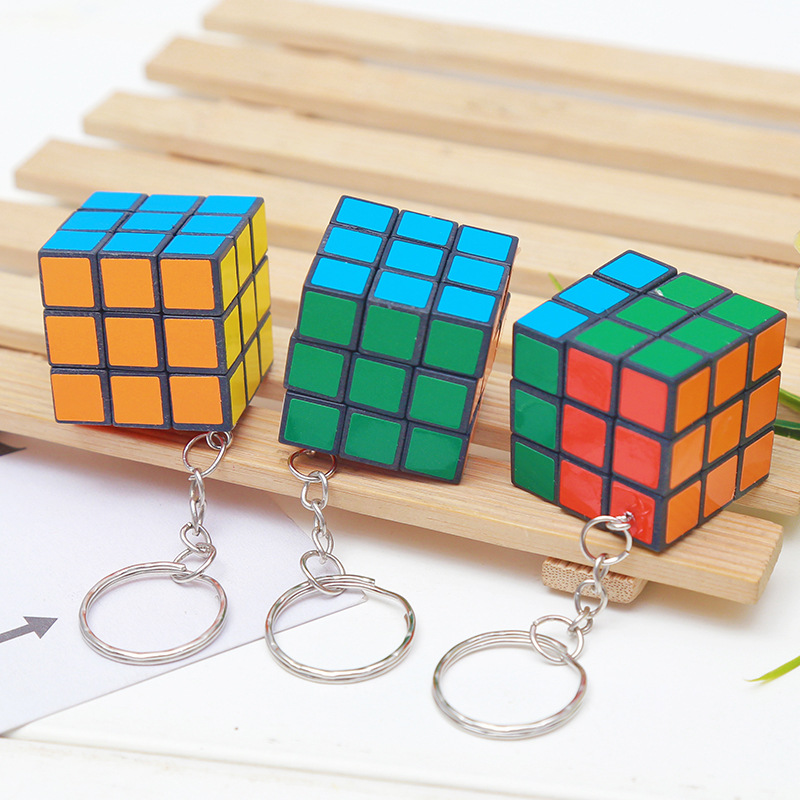 Móc Khóa Hình Rubik 3cmx3cm Đẹp Lạ
