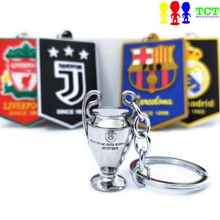 Móc cup chìa khóa C1 trang trí tượng cầu thủ