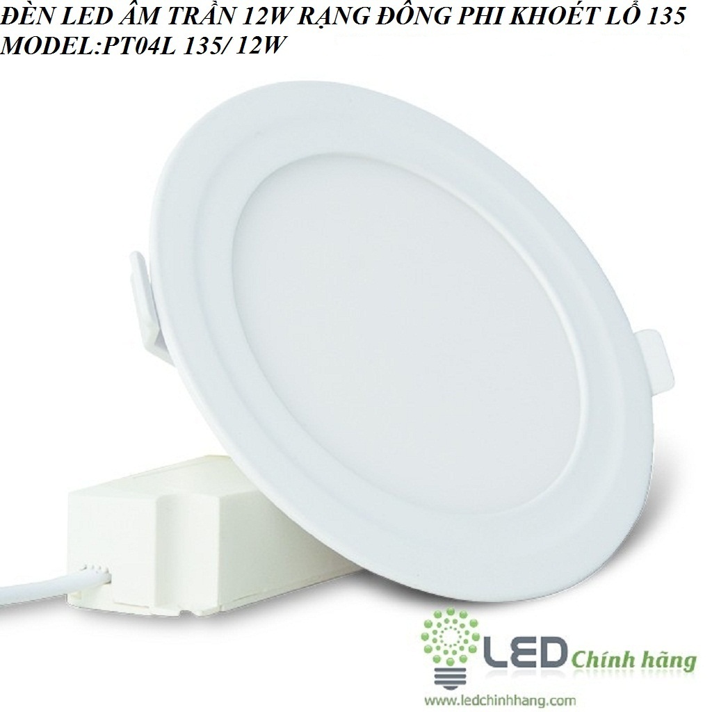 [HCM]ĐÈN LED ÂM TRẦN RẠNG ĐÔNG 9W 6W 12W MODEL PT04L