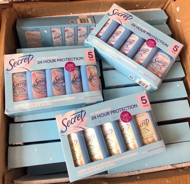Lăn khử mùi dạng sáp SECRET -73g