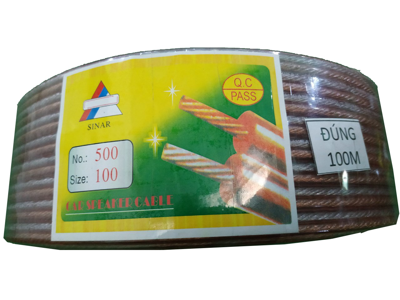 [HCM]Dây loa Núi tím khổng lồ 500 Tim 100M